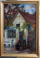 Feloldatlan szignóval 1923 Garantáltan eredeti SZÁMLÁVAL