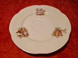 1 db Włocławek márkájú lengyel porcelán kistányér  (Teáscsésze kistányérja, 15, 5 cm átmérő)