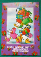 Donalt kacsa - Disney karácsonyi üdvözlő képeslap