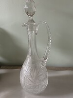 Exclusive Cut Crystal Decanter / Carafe with Original Stopper - Perfect Condition