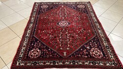 4335 SUPER OLCSÓ Iráni Shiráz kézi gyapjú perzsa szőnyeg 150X200CM