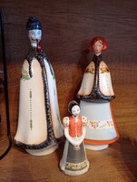 ,,Matyó család" porcelán figurák