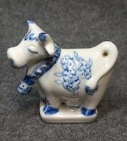 Zsolnay Art Deco kisméretű boci, 7,5 x 7,5 x 3 cm