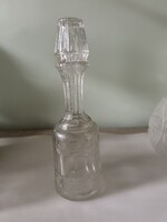 Antik üveg dekantáló eredeti dugójával – 1930-as évek ​Eladó a képeken látható, szép állapotú, nagyp
