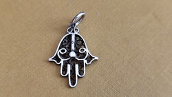 Hamsa ezüst medál