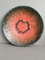 Retro kerámia fali tál