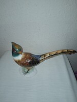 Kerámia Fácán 24x17 cm  méretű -élénk színekkel-szép állapotban, eladó