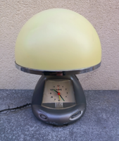 Trekon márkájú, gomba alakú asztali lámpával órával. Alkudható.