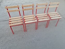 Retro gyerek székek régi kerti szék retro terasz székek kis iskolai szék