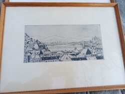 Ábrahám Rafael - Budapest látkép