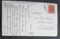 Viski János festőművész autográf képeslapja Boga Alajosnak