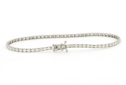 Natural Diamond tennis bracelet/Természetes gyémánt tennis karkötő