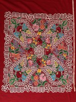 Riselt kalocsai terítő