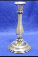 Bieder Osztrák nagy Dianás 800 finomságú ezüst gyertyatartó 1880-90 körül ST  ötvösjeggyel