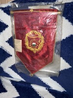 Kommunista brigád zászló eredeti csomagolásban