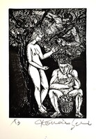 Sz. Kovács Géza (1938) ÁDÁM ÉS ÉVA az ÖRDÖGGEL