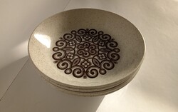 Angol Biltons Staffordshire kerámia porcelán tányér 4 db 20,5 cm