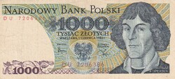 1.000   Złoty   1982  Lengyelország   A képen látható állapotban