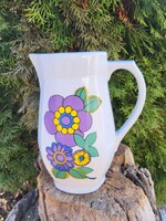 Alföldi porcelán_hippi mintás vizeskancsó
