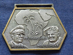 Feldmarschall Rommel, Montgomery - medál