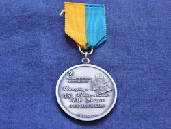 9. Südwestsdeutsche Ausstellung Camping-Reise-Freizeit Bexbach (Saar) 1970 - német medál szalaggal