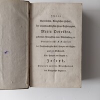 ANTIK KÖNYV (PESTH, 1824.), sérűlt BőR (EREDETI?) kötésben. Vételi AJÁNLATOT Kérek!!