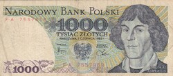 1.000   Złoty   1982  Lengyelország   A képen látható állapotban