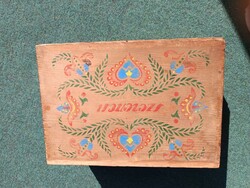 Règi szerencsi csokoládé doboz reklám