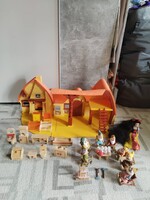 Hófehérke és a 7 törpe háza sok kiegészitővel KÉPEK SZERINIT ÁLLAPOTBAN