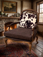 Különleges egyedi antik stílusú karosszék