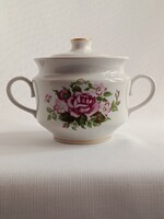 Retro szovjet porcelán CUKORTARTÓ