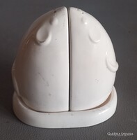 Német vintage design porcelán só borsszóró készlet ALKUDHATÓ