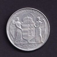 5 Pengő 1943 BP.