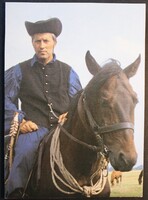 Képeslap,Hortobágyi csikós, hagyomány, népviselet, Hortobágy, ló
