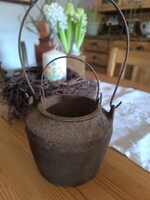 Öntöttvas ragasztó főző- vagy olvasztóedèny 1900-as èvek