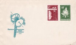 FDC 1958. Postaügyi Miniszterek Értekezlete Elsőnapi Borítékon