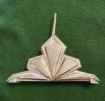 Ezüst artdeco szalvétatartó