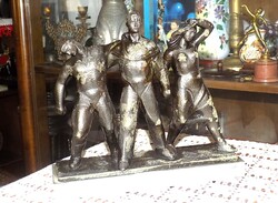 Statue of Zoltán Kiss of Olcsai (1895–1981), Martyrs (three-figure composition)