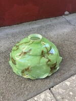 Régi  konyhai  fodros lámpabúra lámpa nosztalgia paraszti dekoráció