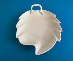 Herendi porcelán, festetlen fehér, kínáló tál