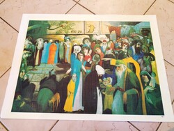 CSONTVÁRY - OLAJ, VÁSZON art print reprodukció