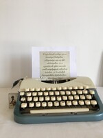 Voss privat írógép-'60s évek