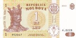 1    Leu  2013  Moldova   A képen látható állapotban