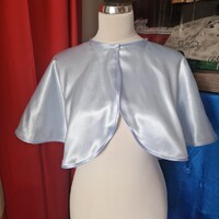 ESKÜVŐ - Elegáns szatén boleró, pelerin - több színben
