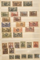 Debrecen II. (1920) – 31 db-os Specializált bélyeg, Gyűjtemény BÍRÓ MARCELL Tanúsításával