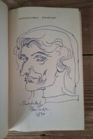 Szántó György: Stradivari - Szász Endre rajzos dedikációjával