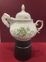 Hollóházi porcelán Erika mintàs kávé főző