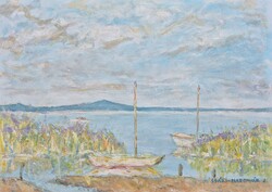 Csáki Maronyák József / Balatoni táj