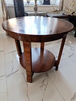 Art-deco bővíthető kerekasztal