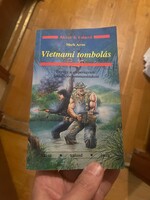 Vietnámi tombolás kaland akció lapozgatós játék könyv kb 90 es évek retro